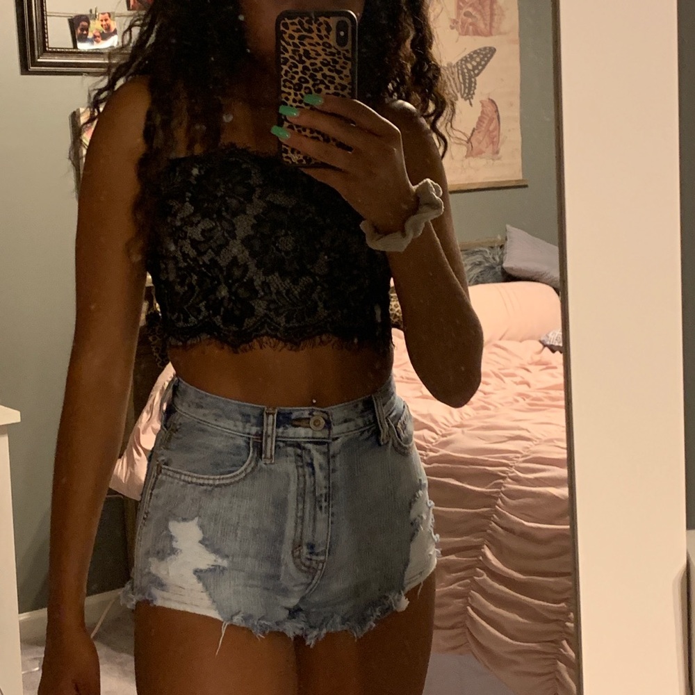 Hollister High Waisted Shorts